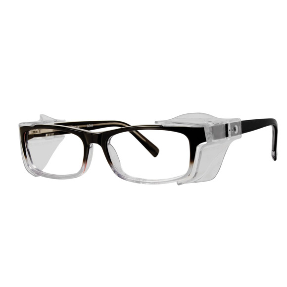 PENTAX D490 WITH SAFETY VISION SHIELD RX EYEGLASSES SUNGLASSES FRAMES - Picture 1 of 4